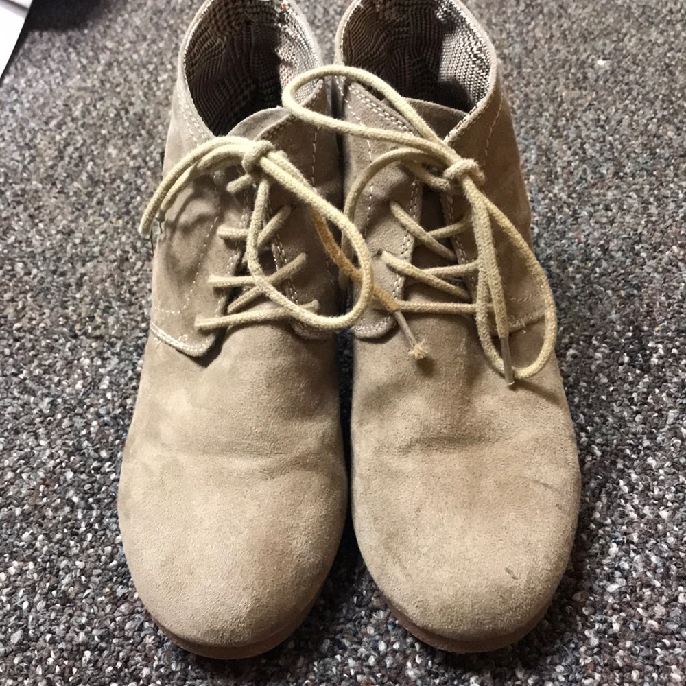 Tan Booties